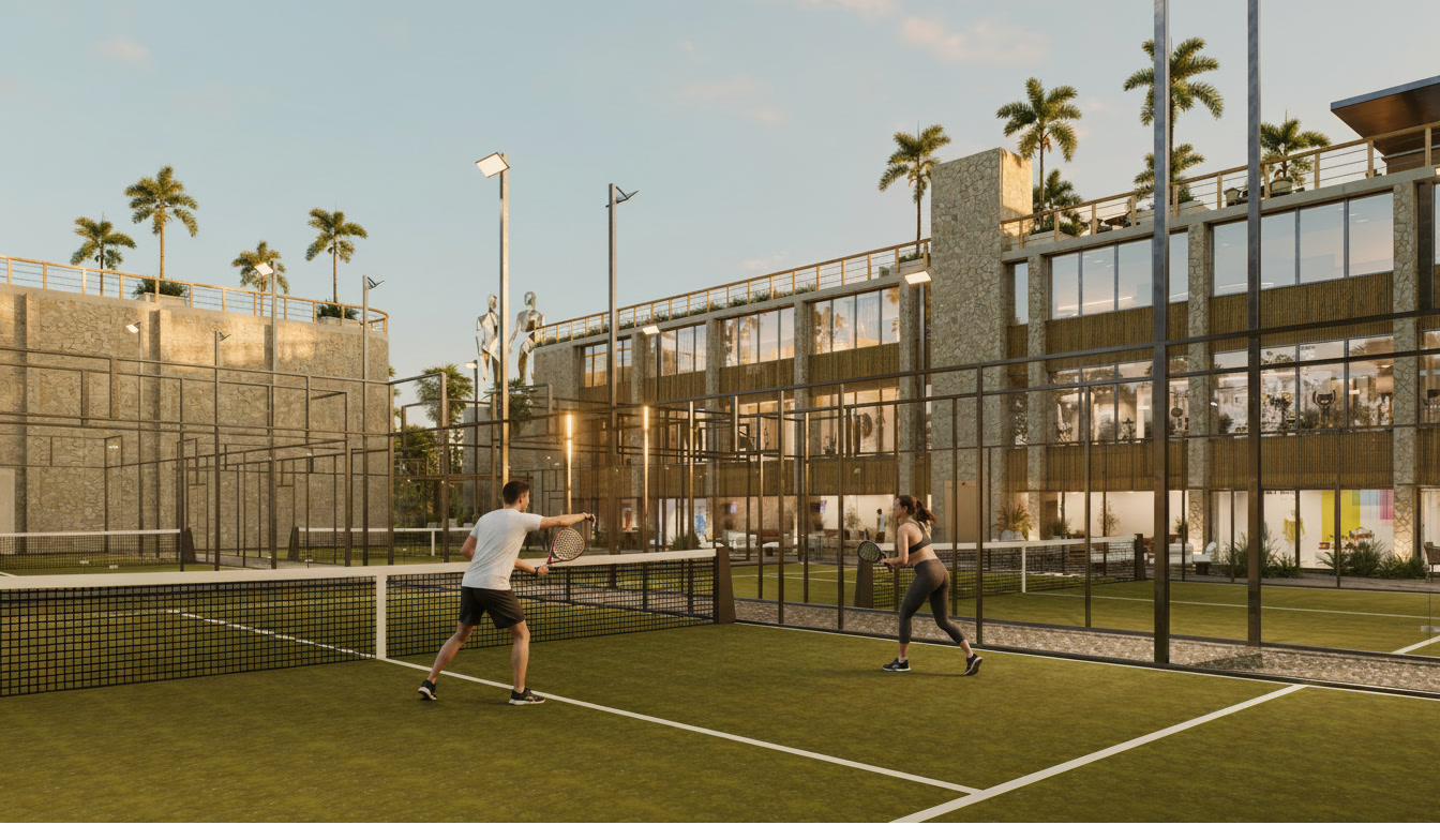 Zona deportiva Point Tulum
